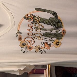 Sew In Love White Short Sleeve Tee